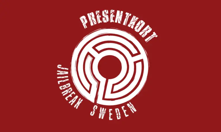 presentkort escape room jailbreak sweden